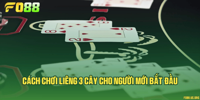 Cách chơi Liêng 3 cây cho người mới bắt đầu