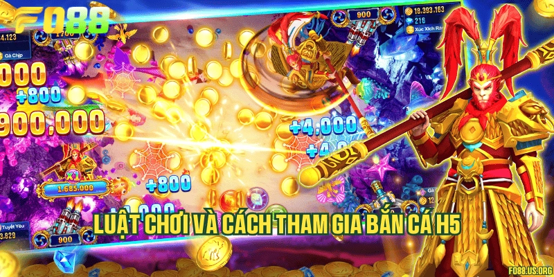 Luật chơi và cách tham gia bắn cá H5